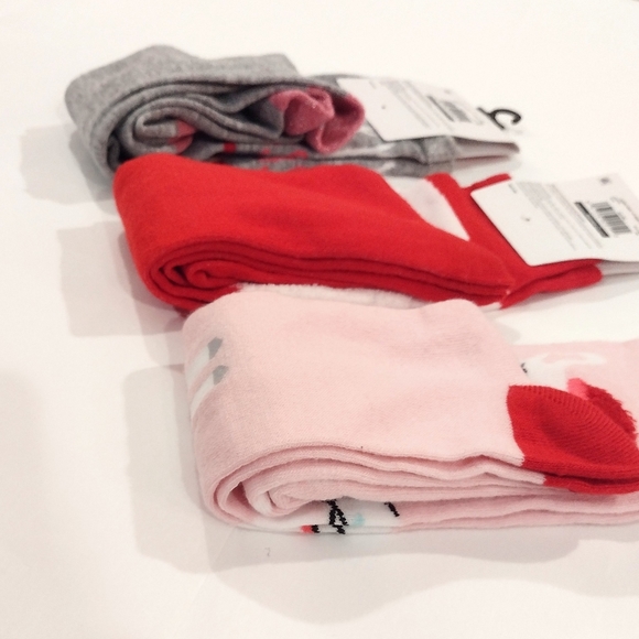 NWT Three Pair of Knee High Christmas Socks Stockings - Picture 5 of 6